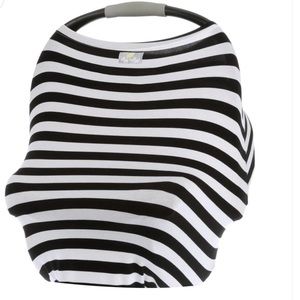 Itzy Ritzy Mom Boss car seat cover/breastfeeding scarf
